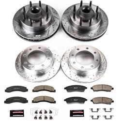 PowerStop Z23 Evolution Sport Brake Upgrade Kits for 2003-2004 F-350 SUPER DUTY, F-250 SUPER DUTY, 2003-2005 EXCURSION - K1393