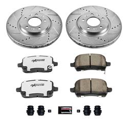 PowerStop Z26 Street Warrior Brake Upgrade Kits for 2007-2010 SKY, 2006-2009 SOLSTICE - K1433-26