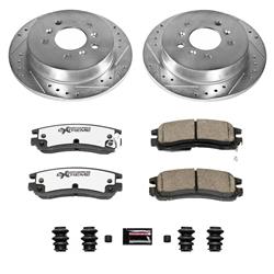 PowerStop Z26 Street Warrior Brake Upgrade Kits for 2006-2010 IMPALA, 2008-2009 LACROSSE, 2006-2007 MONTE CARLO - K1440-26
