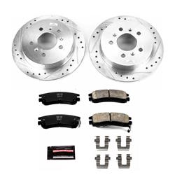 PowerStop Z23 Evolution Sport Brake Upgrade Kits for 2006-2010 IMPALA, 2008-2009 LACROSSE, 2006-2007 MONTE CARLO - K1440
