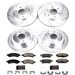 PowerStop Z23 Evolution Sport Brake Upgrade Kits for 2008-2009 9-7X, 2006-2009 TRAILBLAZER - K1454