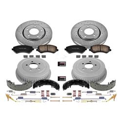 PowerStop Z23 Evolution Sport Disc and Drum Brake Upgrade Kits K15013DK