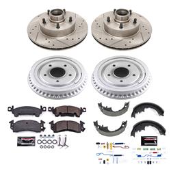 Power Stop Z23 Evolution Sport Disc and Drum Brake Upgrade Kits K15020DK