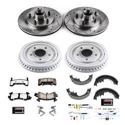 PowerStop Z36 Truck and Tow Brake Upgrade Kits for 1987-1988 LLV - K15025DK-36