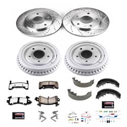 PowerStop Z36 Truck and Tow Brake Upgrade Kits for 1984 S15, S15 JIMMY - K15052DK-36