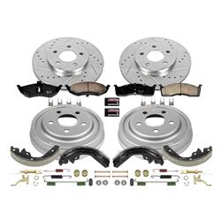 PowerStop Z23 Evolution Sport Disc and Drum Brake Upgrade Kits K15058DK