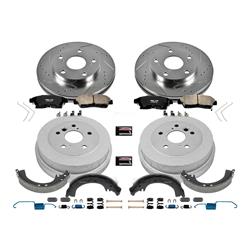 PowerStop Z23 Evolution Sport Disc and Drum Brake Upgrade Kits for 1992-2001 CAMRY - K15059DK