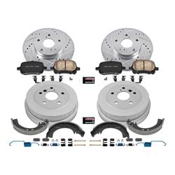 PowerStop Z23 Evolution Sport Disc and Drum Brake Upgrade Kits for 1999-2001 SOLARA - K15064DK