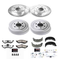 PowerStop Z36 Truck and Tow Brake Upgrade Kits for 1999 DAKOTA - K15071DK-36