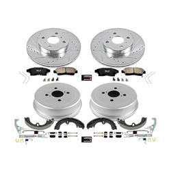 PowerStop Z23 Evolution Sport Disc and Drum Brake Upgrade Kits for 1993-1997 COROLLA - K15079DK