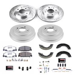 PowerStop Z26 Street Warrior Brake Upgrade Kits for 1996-2000 CIVIC - K15085DK-26