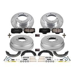 PowerStop Z23 Evolution Sport Disc and Drum Brake Upgrade Kits for 1995-2000 4RUNNER - K15095DK