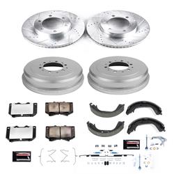 PowerStop Z36 Truck and Tow Brake Upgrade Kits for 2000-2002 TUNDRA - K15099DK-36