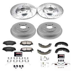 PowerStop Z36 Truck and Tow Brake Upgrade Kits for 2003-2007 ACCORD - K15107DK-36