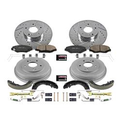PowerStop Z23 Evolution Sport Disc and Drum Brake Upgrade Kits for 2003-2007 ACCORD - K15107DK