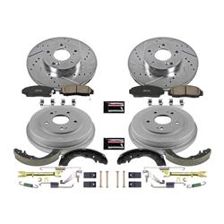 PowerStop Z23 Evolution Sport Disc and Drum Brake Upgrade Kits for 2006-2011 CIVIC - K15109DK