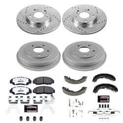 PowerStop Z26 Street Warrior Brake Upgrade Kits for 2012-2015 CIVIC - K15113DK-26