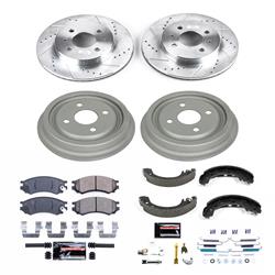PowerStop Z23 Evolution Sport Disc and Drum Brake Upgrade Kits K15126DK