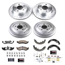 PowerStop Z36 Truck and Tow Brake Upgrade Kits for 1999-2001 CHEROKEE - K15134DK-36