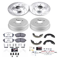 PowerStop Z26 Street Warrior Brake Upgrade Kits for 1993-1999 ALTIMA - K15135DK-26