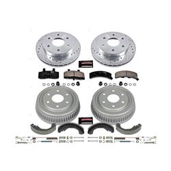 PowerStop Z23 Evolution Sport Disc and Drum Brake Upgrade Kits for 1992-1994 BLAZER, 1988-1999 K1500, 1995-1999 TAHOE - K15136DK