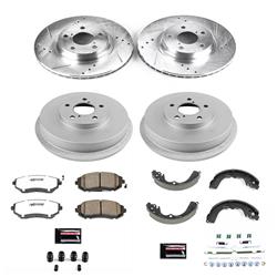 PowerStop Z26 Street Warrior Brake Upgrade Kits for 2002-2003 IMPREZA - K15141DK-26