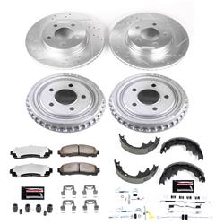 PowerStop Z36 Truck and Tow Brake Upgrade Kits for 2003-2009 RANGER, B4000, 2005 B3000 - K15150DK-36