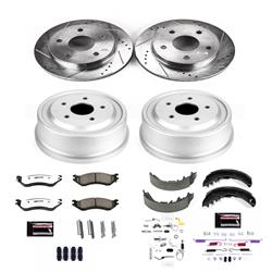 PowerStop Z36 Truck and Tow Brake Upgrade Kits for 2000-2001 RAM 1500 - K15166DK-36