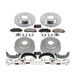 PowerStop Z23 Evolution Sport Disc and Drum Brake Upgrade Kits for 1997-2002 F-150 - K15177DK