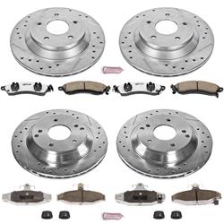 PowerStop Z26 Street Warrior Brake Upgrade Kits for 1988-1995 CORVETTE - K1518-26