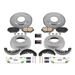 PowerStop Z23 Evolution Sport Disc and Drum Brake Upgrade Kits for 2000-2005 GRAND VITARA - K15185DK