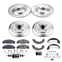 PowerStop Z23 Evolution Sport Disc and Drum Brake Upgrade Kits for 2009-2011 FOCUS - K15194DK