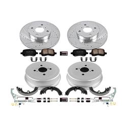 PowerStop Z23 Evolution Sport Disc and Drum Brake Upgrade Kits for 2000-2002 COROLLA - K15197DK