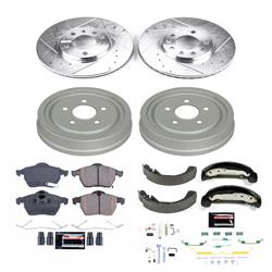 PowerStop Z23 Evolution Sport Disc and Drum Brake Upgrade Kits K15198DK