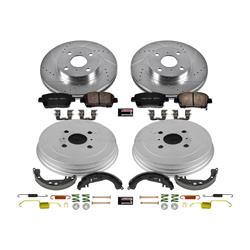 PowerStop Z23 Evolution Sport Disc and Drum Brake Upgrade Kits for 2004-2006 XA, XB - K15199DK