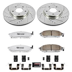 PowerStop Z26 Street Warrior Brake Upgrade Kits for 2003-2004 M45, 2002-2006 Q45 - K152-26