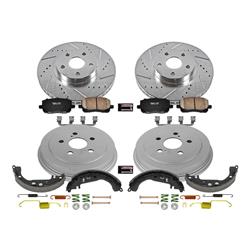 PowerStop Z23 Evolution Sport Disc and Drum Brake Upgrade Kits for 2003-2008 COROLLA - K15200DK