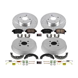 PowerStop Z23 Evolution Sport Disc and Drum Brake Upgrade Kits for 2001-2003 PRIUS - K15201DK