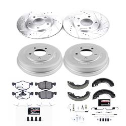PowerStop Z36 Truck and Tow Brake Upgrade Kits for 2001-2007 ESCAPE, 2005-2007 MARINER, 2001-2006 TRIBUTE - K15209DK-36