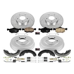 PowerStop Z23 Evolution Sport Disc and Drum Brake Upgrade Kits for 2001-2007 ESCAPE, 2005-2007 MARINER, 2001-2006 TRIBUTE - K15209DK