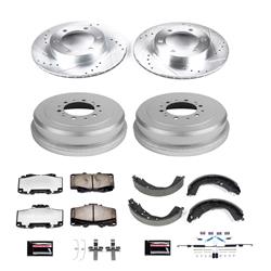 PowerStop Z36 Truck and Tow Brake Upgrade Kits for 2001-2002 4RUNNER, 2004 TACOMA - K15213DK-36