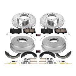 PowerStop Z23 Evolution Sport Disc and Drum Brake Upgrade Kits for 2003-2006 TUNDRA - K15214DK