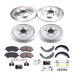 PowerStop Z23 Evolution Sport Disc and Drum Brake Upgrade Kits for 2002 LIBERTY - K15216DK