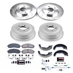 PowerStop Z23 Evolution Sport Disc and Drum Brake Upgrade Kits for 2002-2007 VUE - K15219DK