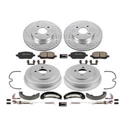 PowerStop Z23 Evolution Sport Disc and Drum Brake Upgrade Kits for 2003-2007 ION - K15224DK