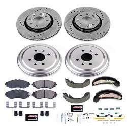 PowerStop Z23 Evolution Sport Disc and Drum Brake Upgrade Kits for 2004-2011 AVEO, 2007-2011 AVEO5, 2009-2010 G3 - K15234DK