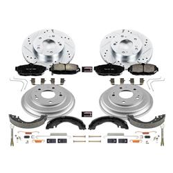 PowerStop Z23 Evolution Sport Disc and Drum Brake Upgrade Kits for 2012-2015 CIVIC - K15242DK
