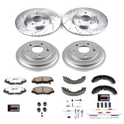 PowerStop Z26 Street Warrior Brake Upgrade Kits for 2013-2015 CIVIC - K15243DK-26