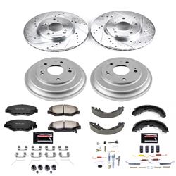 PowerStop Z36 Truck and Tow Brake Upgrade Kits for 2013-2015 CIVIC - K15243DK-36