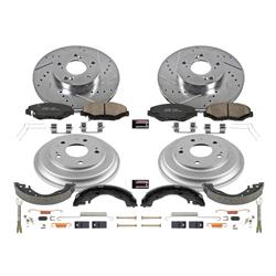PowerStop Z23 Evolution Sport Disc and Drum Brake Upgrade Kits for 2013-2015 CIVIC - K15243DK